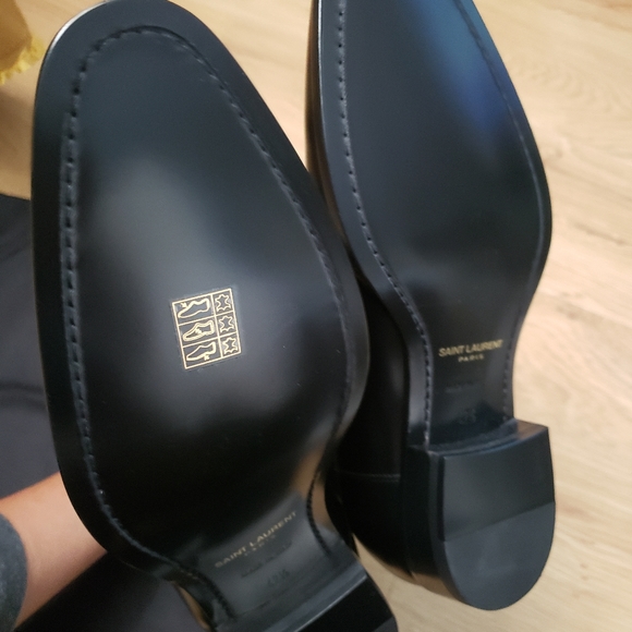 Saint Laurent Mens Wyatt 30 Chelsea Boots size 42 1/2 NEW - Picture 8 of 13